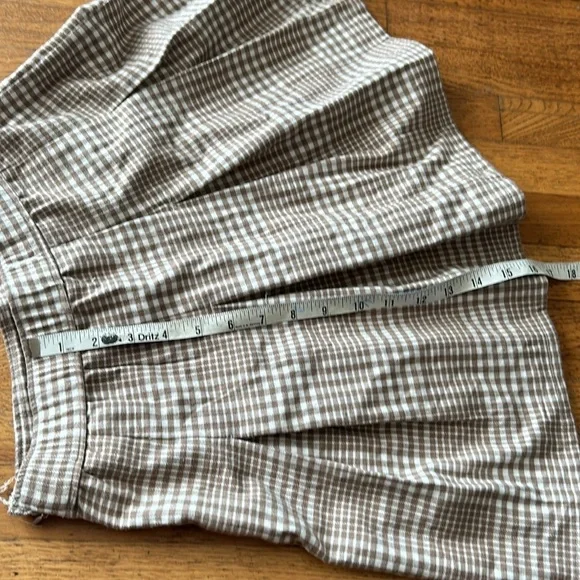 Hollister School Girl Plaid Ultra High-Rise A-Line Mini Skirt Size Small - Picture 7 of 12